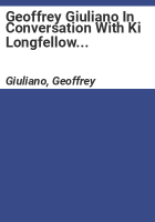 Geoffrey Giuliano In Conversation with Ki Longfellow Stanshall Wife Of Bonzo Dog Man Viv Stanshall